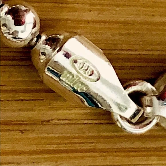 $87  Italian 36 Inch Estate Chain  Sterling  20.6 Grams  Marked MILOR 925 ITALY - Picture 2 of 5